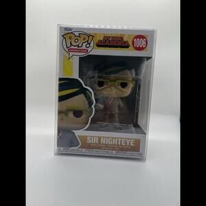 Funko Pop Animation My Hero Academia Sir Nighteye #1006 Figure With‎ Protector